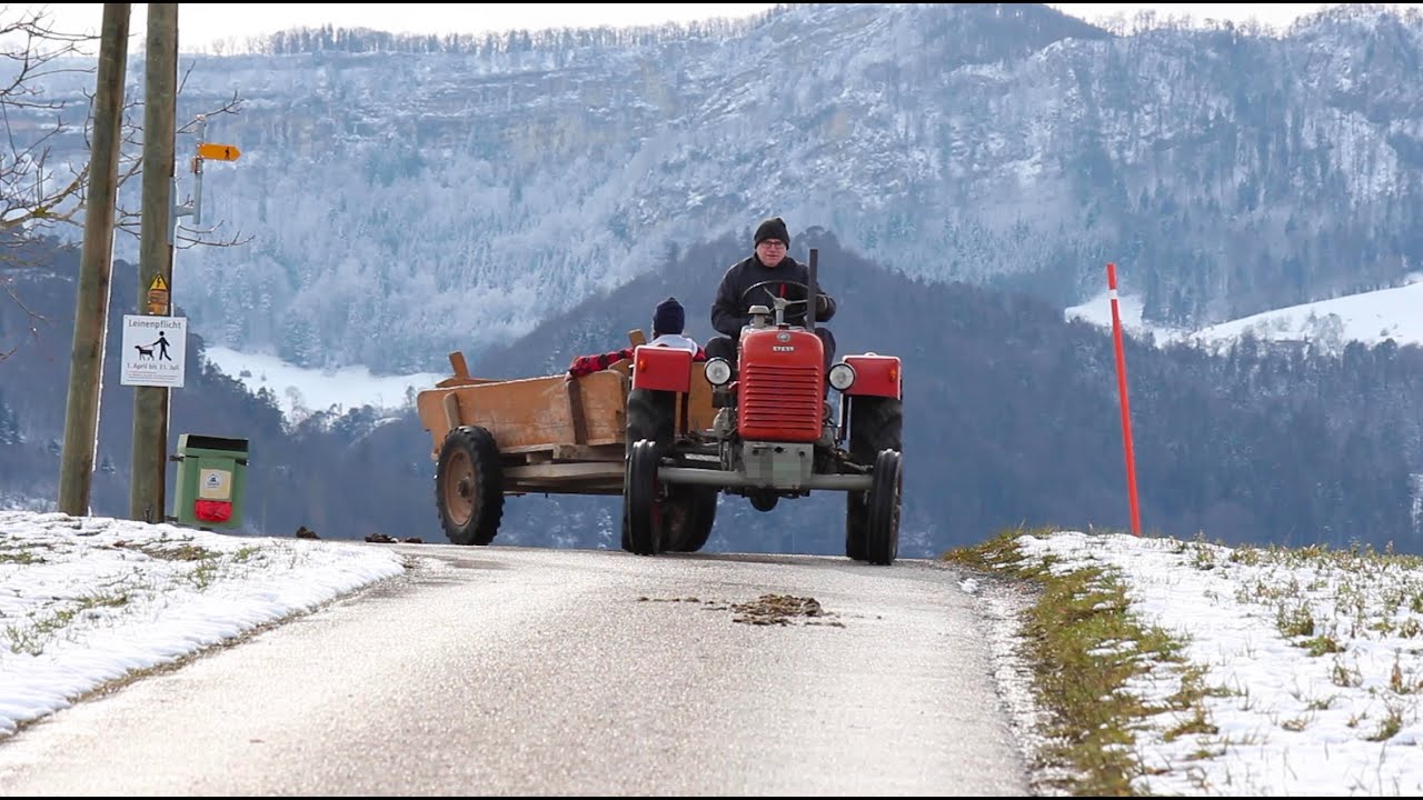 Fahrt mit dem Steyr T80