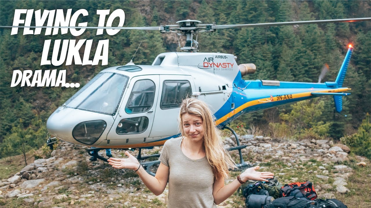 OUR LUKLA FLIGHT DRAMA (WATCH BEFORE YOU GO!) 🚁 EBC Trek Nepal