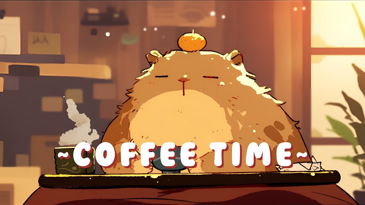 Capybara Lofi Zone - Ambient Study Beats Mix ~ Soothing Ambiance ~ 🦫 🎵 ✨