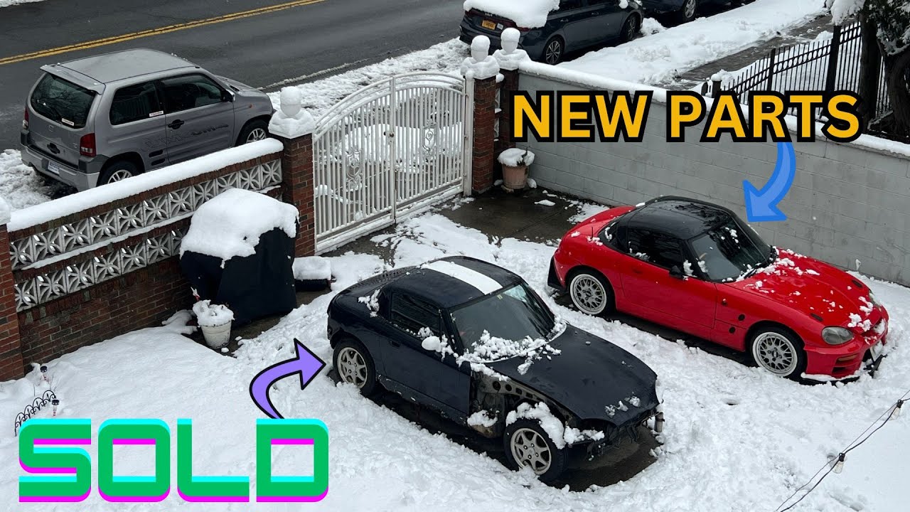 Suzuki Cappuccino Build PART 17! New Spark Plug Wires, Nardi & MR RUSTY SOLD?