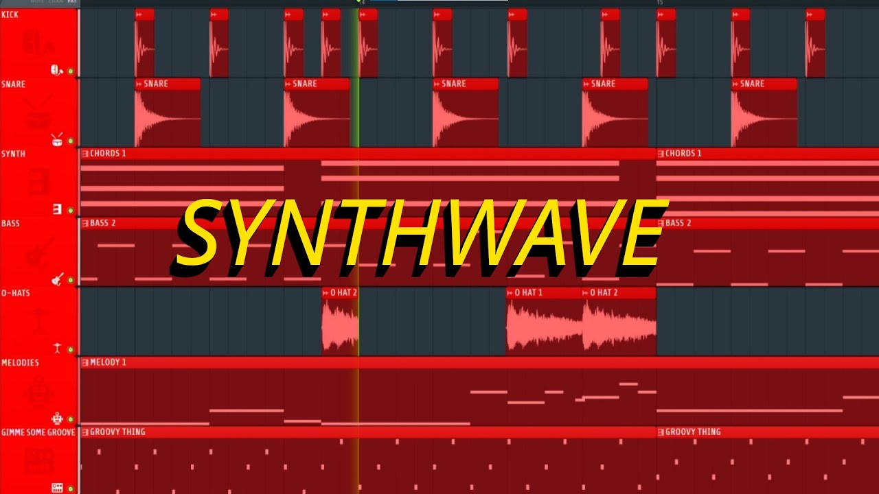 synthwave song i made