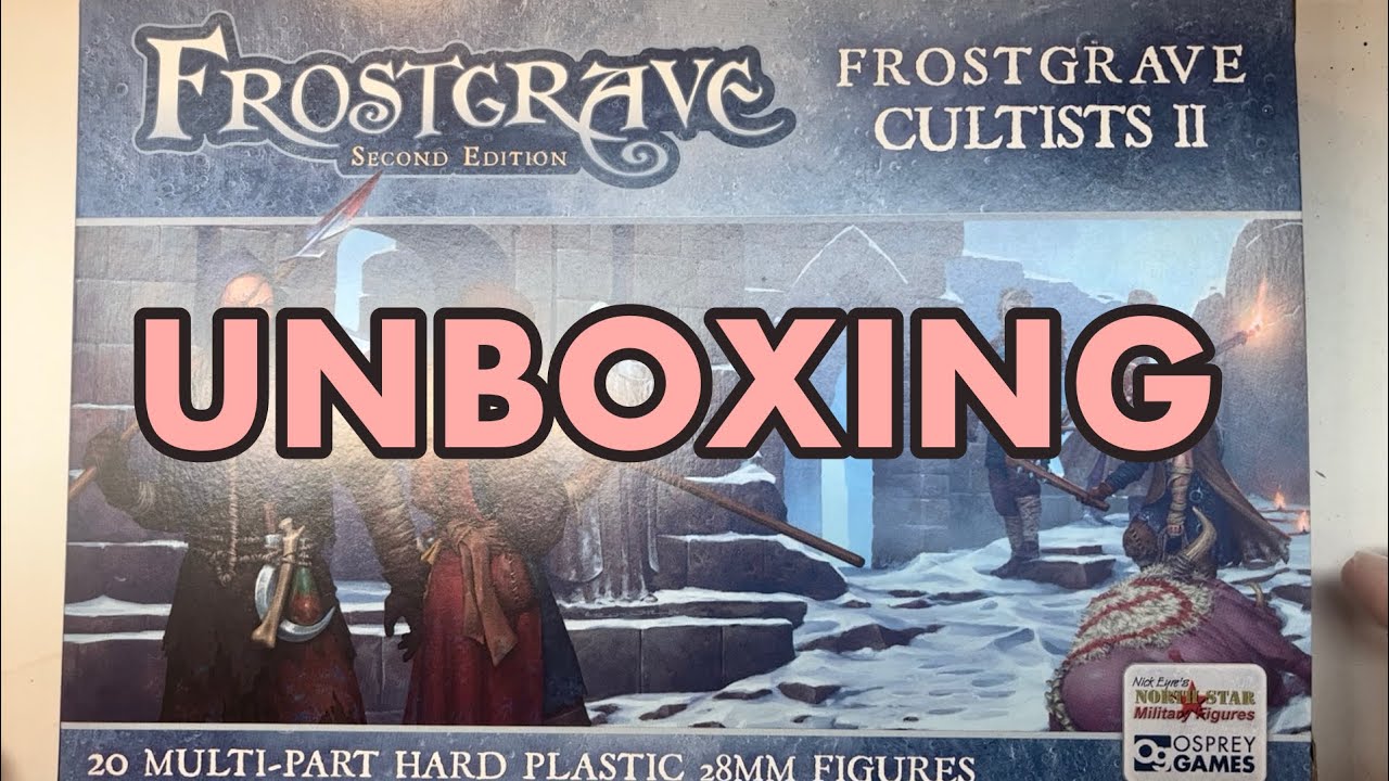 Let’s Look at Frostgrave Cultists II | Plastic Miniature Review