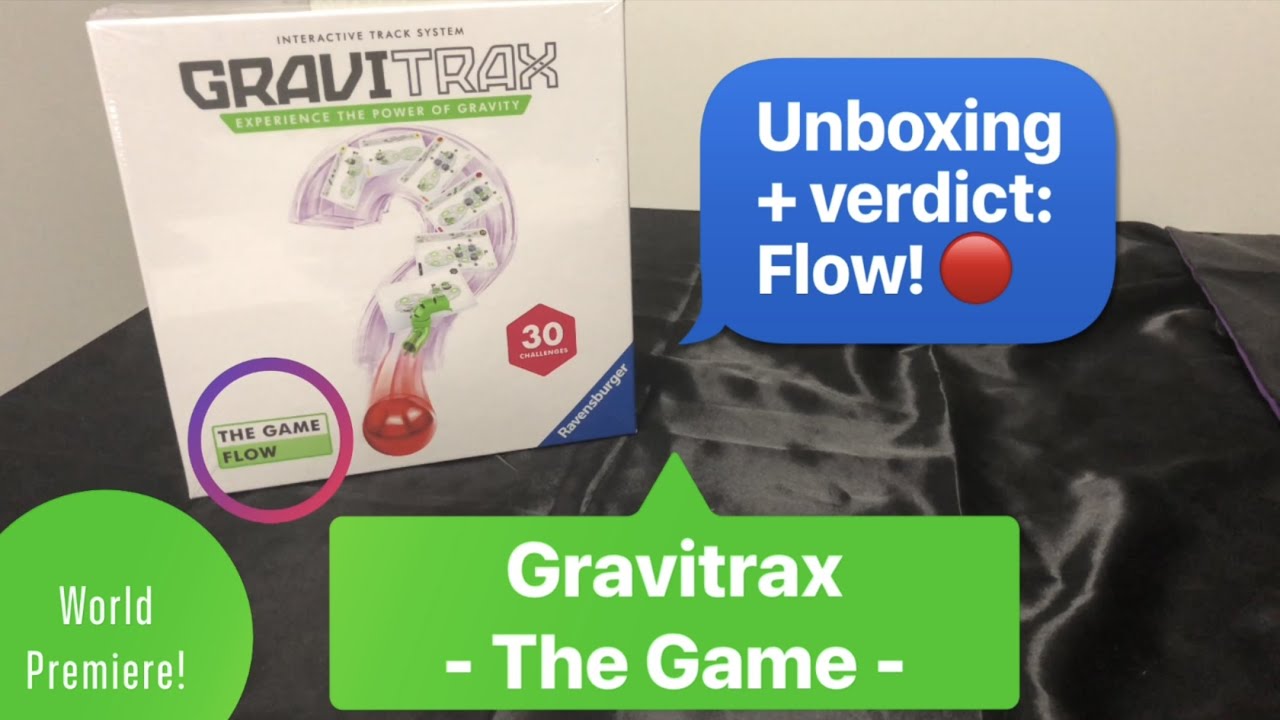 Gravitrax The Game: FLOW распаковка + вердикт!! Мировая премьера!