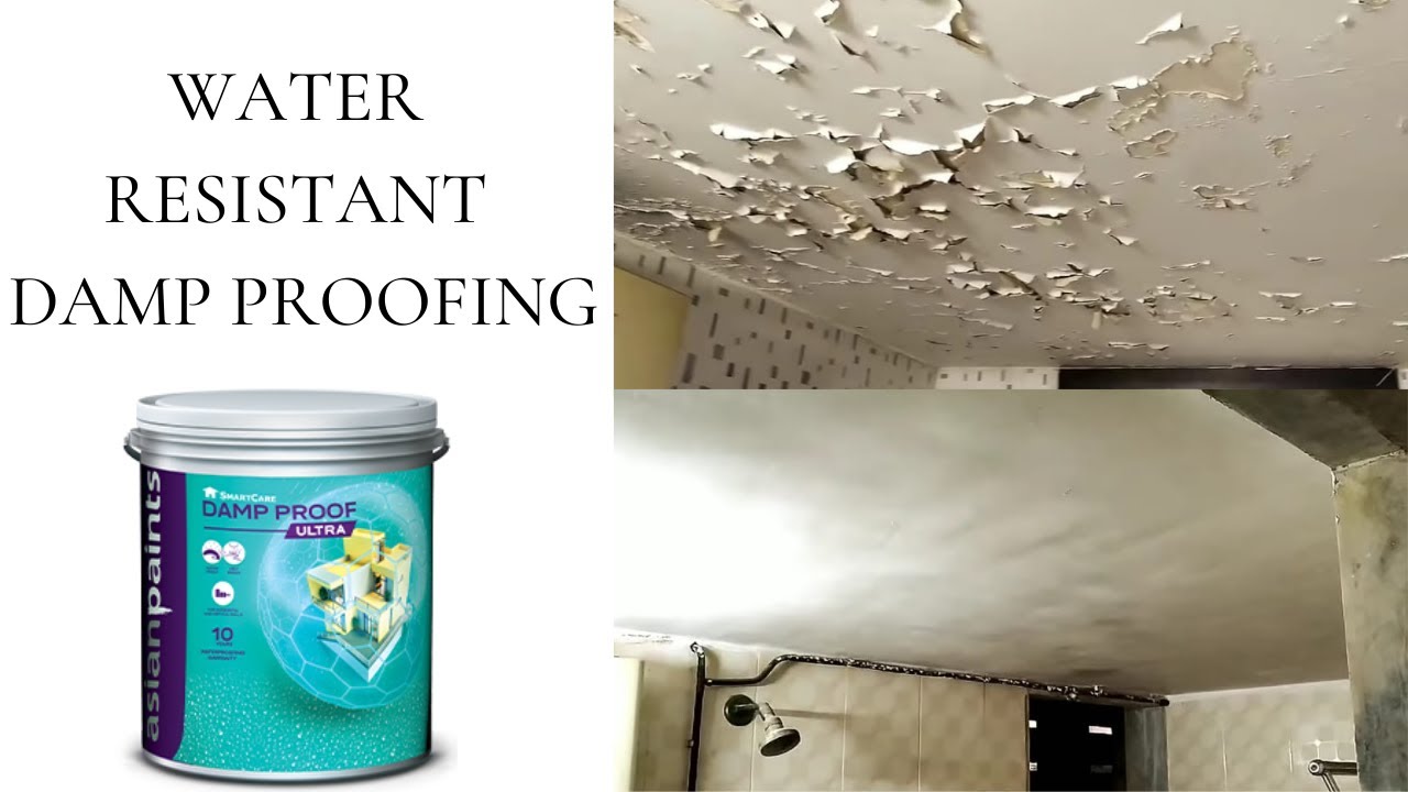 DAMP PROOFING TUTORIAL | WATER PROOF | HEAT PROOF | SMART CARE | ROOF PROTECTION | LK MODULAR |