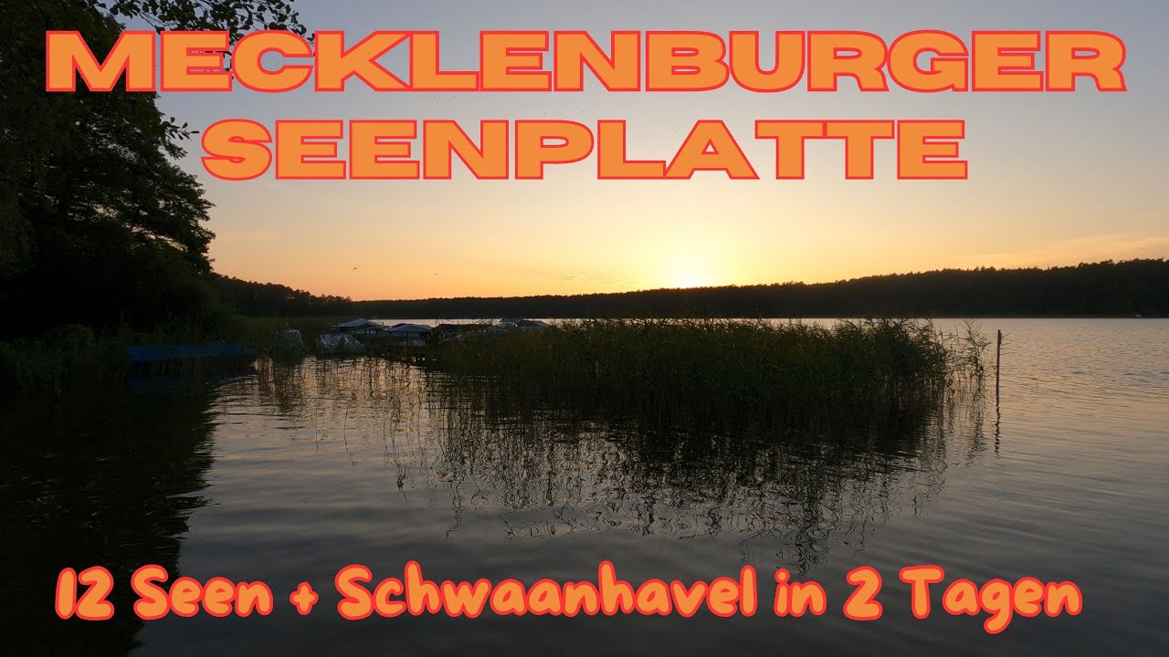 2 Tage Kajak Tour Mecklenburgische Seenplatte  - Camping - Havel - mit dem Ratzeburger Kanu Club e.V
