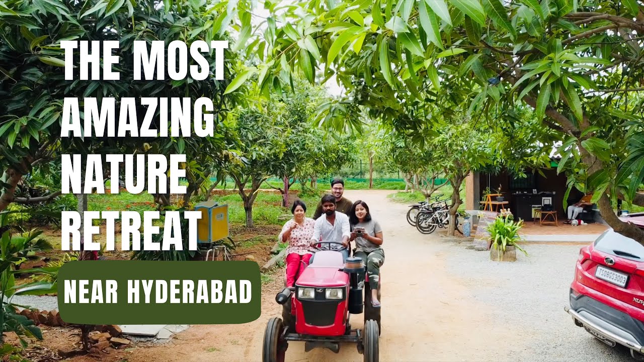 We stayed in actor Prakash Raj’s unique farm resort for 2 days! And, it's pet-friendly!