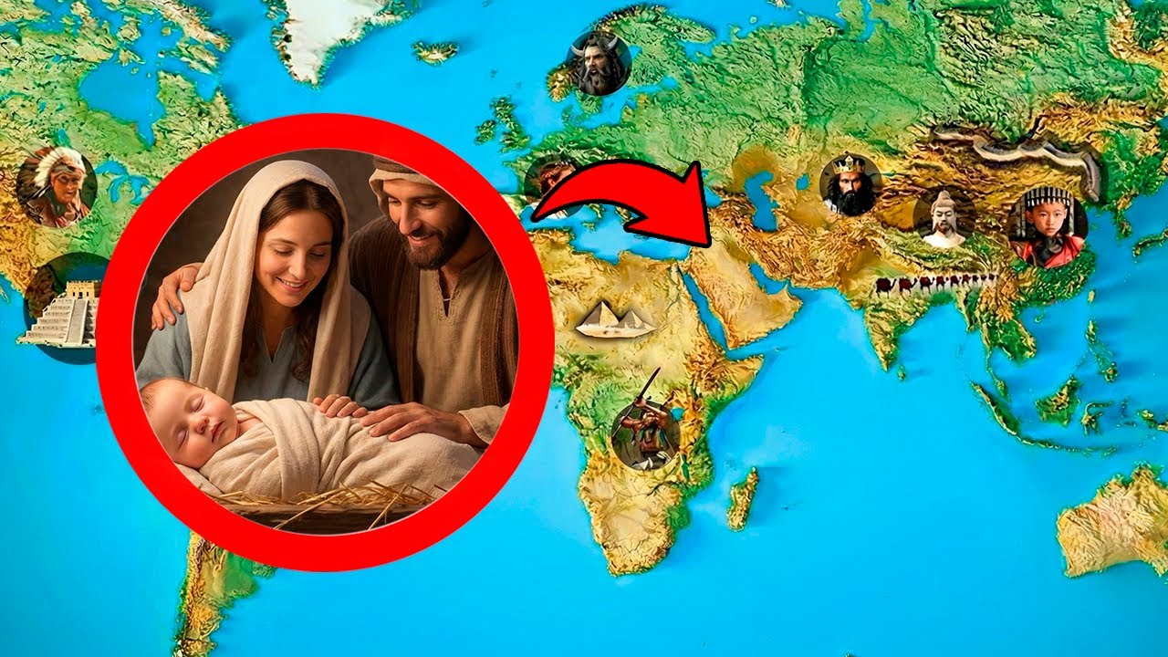 ¿Qué sucedía en el MUNDO cuando NACIÓ JESÚS?