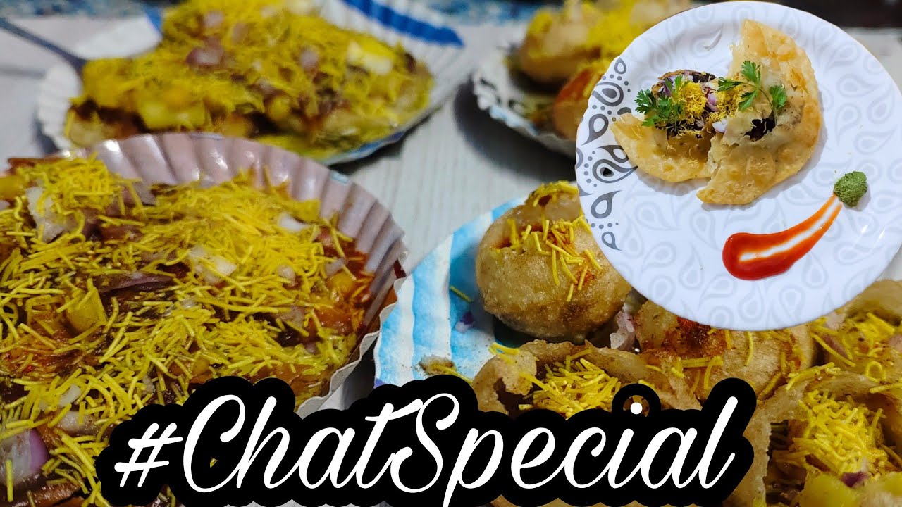 4 Types of Chat #Recipe #foodvlog @kamleshModiImfoodie @VeggiePaaji @CookingPaaji