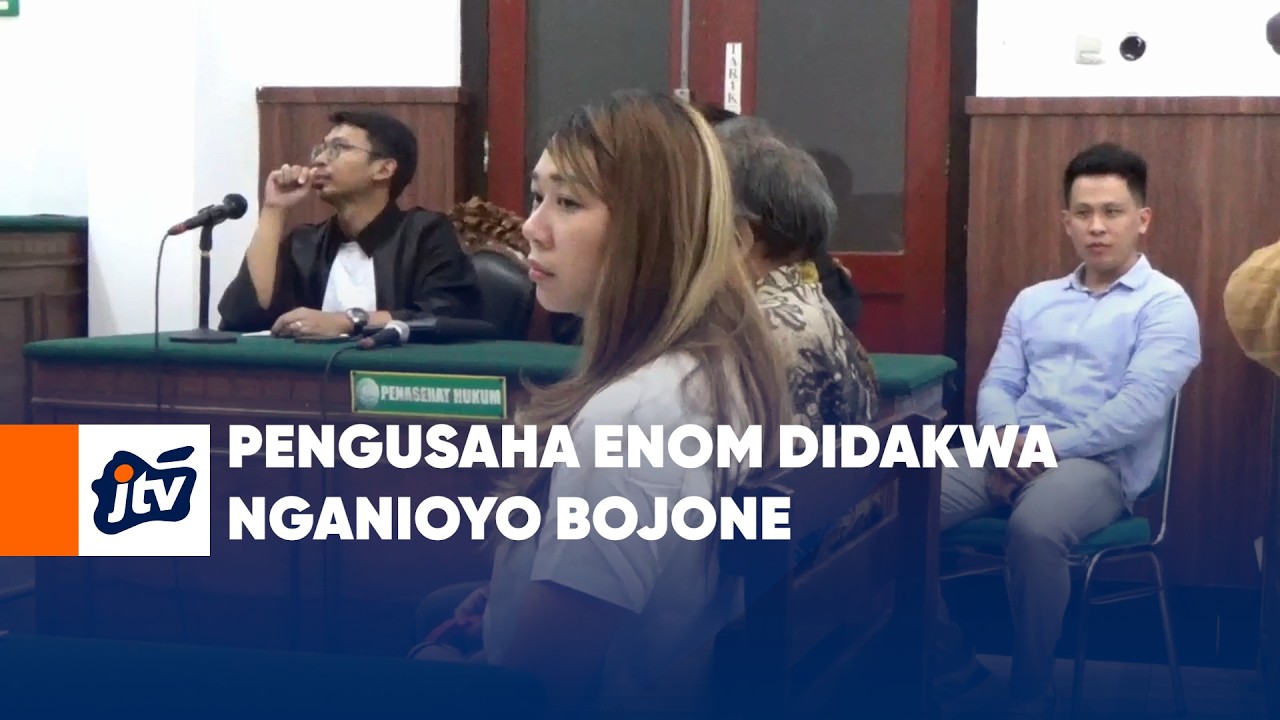 Pengusaha Enom Didakwa Nganioyo Bojone