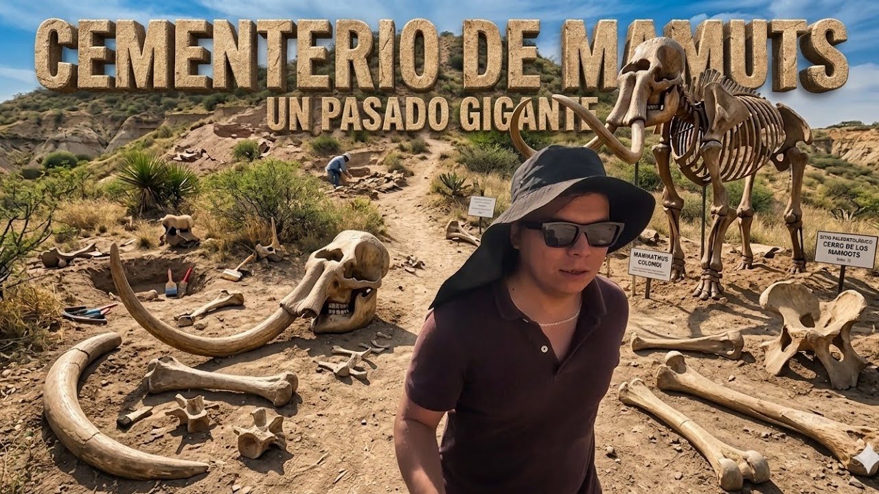 DESENTERRANDO EL PASADO ( FÓSILES GIGANTES DE MAMUT 🐾)