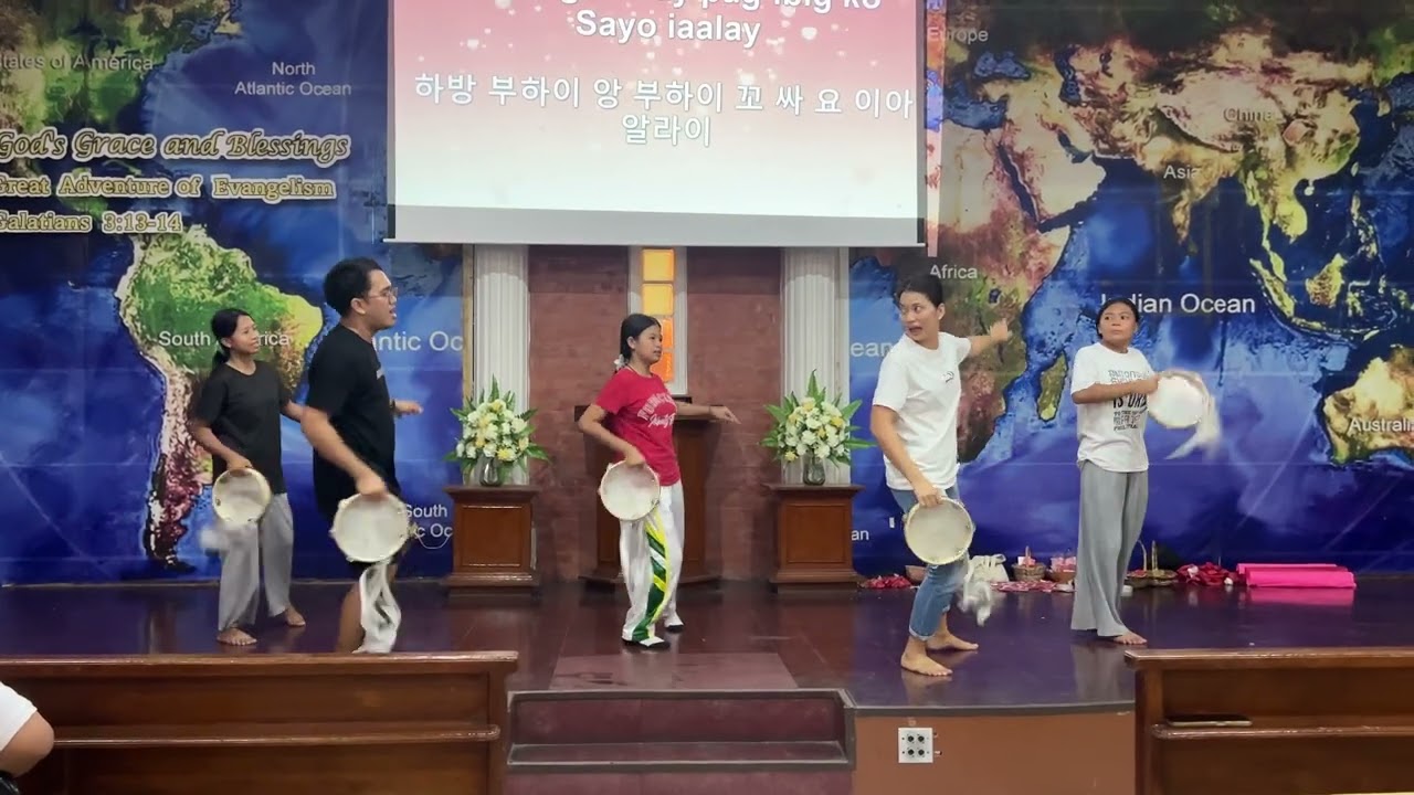 Mahal na Mahal Kita, Panginoon - Tambourine Dance Practice