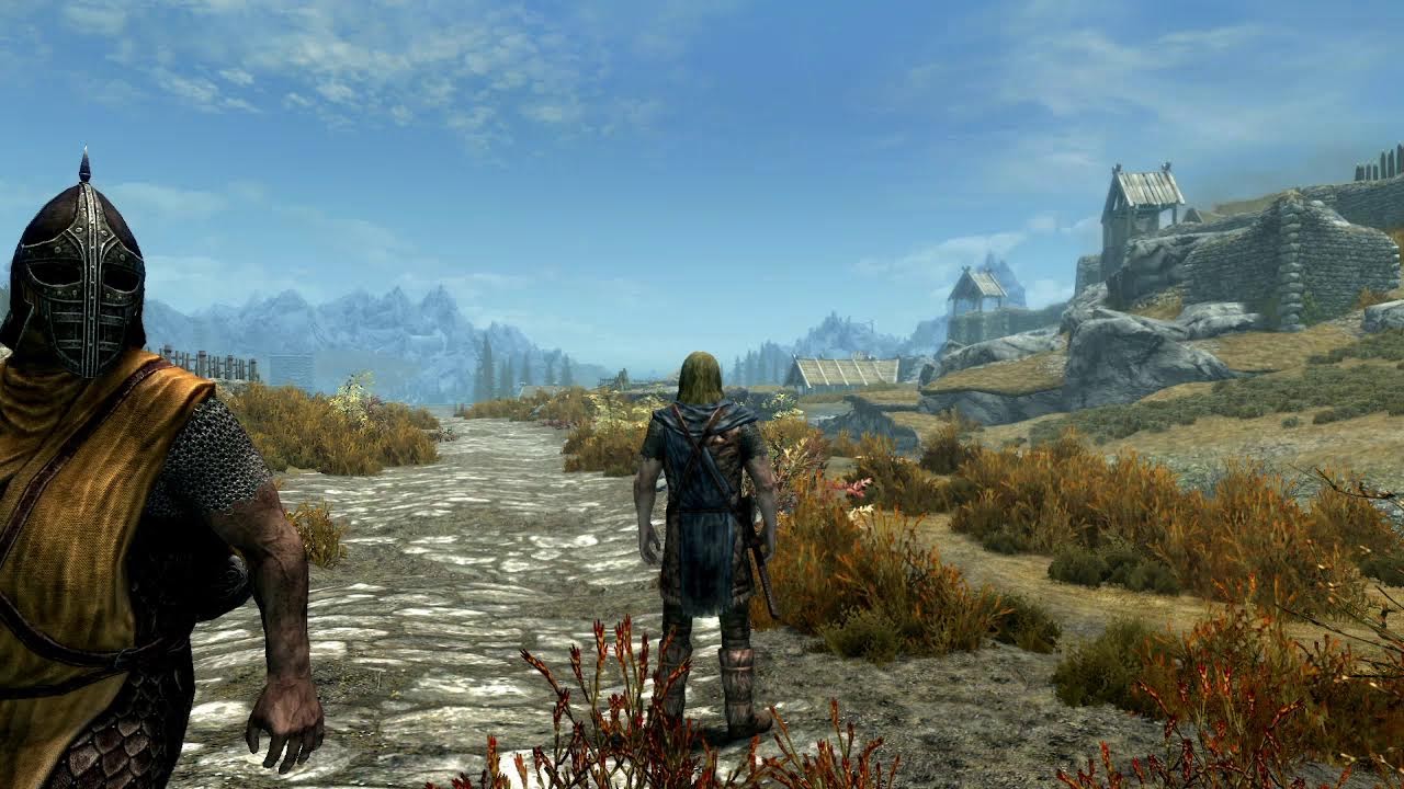 ASMR Skyrim guard patrol