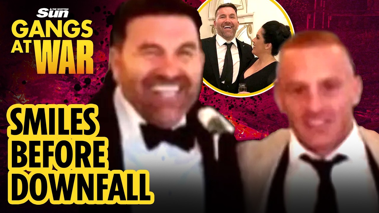Inside mobster&rsquo;s wedding to Scots taxi boss&rsquo;s daughter as snaps with notorious hood revealed
