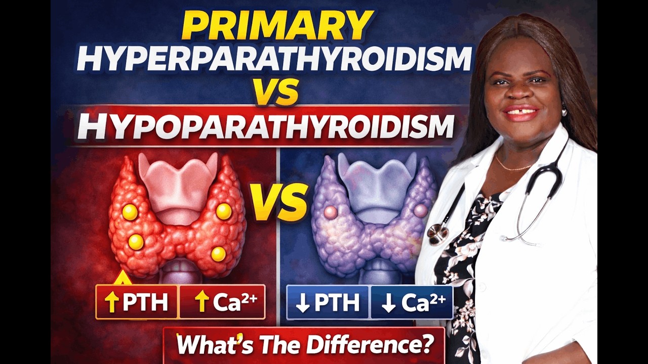 Hyperparathyroidism vs Hypoparathyroidism Made Easy | Causes, Symptoms, Diagnosis & Treatment