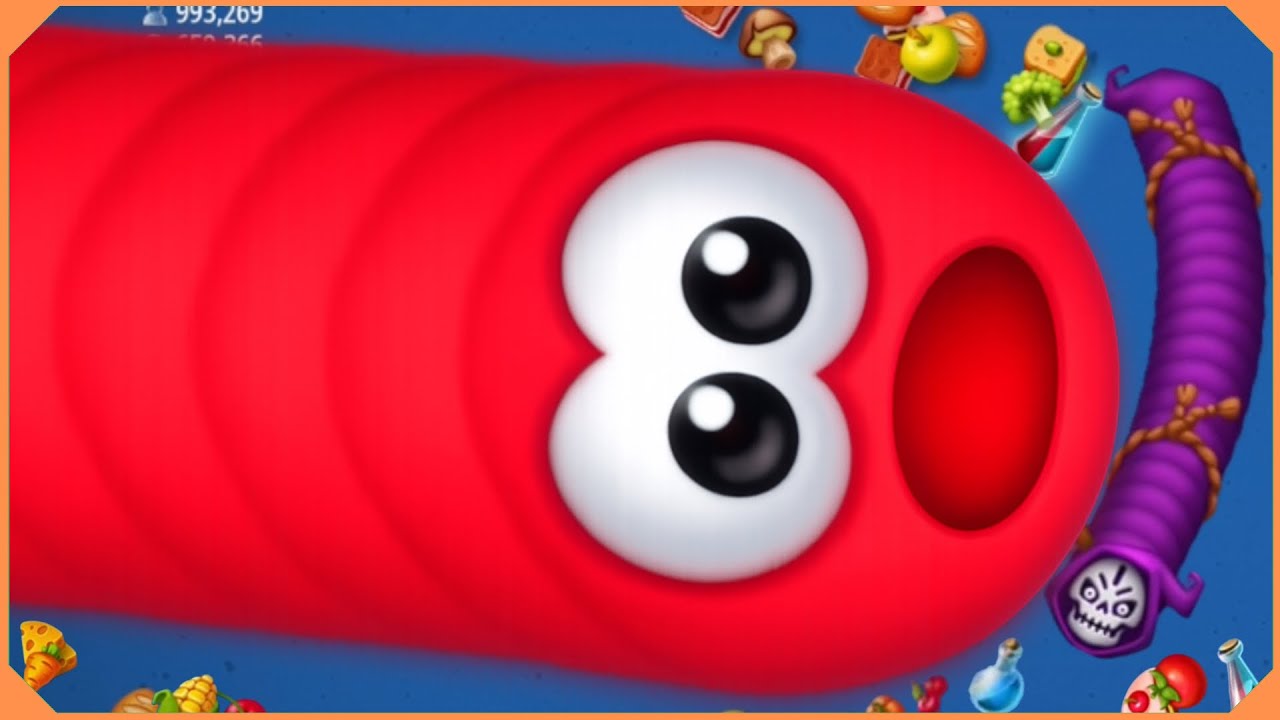 🐍WORMSZONE.IO 🔥#307 - Самая большая змея в мире 🐍 Game Worms TV
