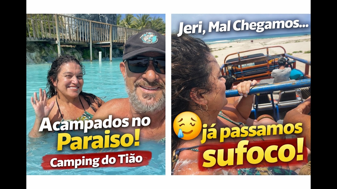 🎥 Uhuuu! Chegamos em Jeri 🌊 | Lagoa Paraíso (Camping do Tião) + Passeio por Preá | Ceará