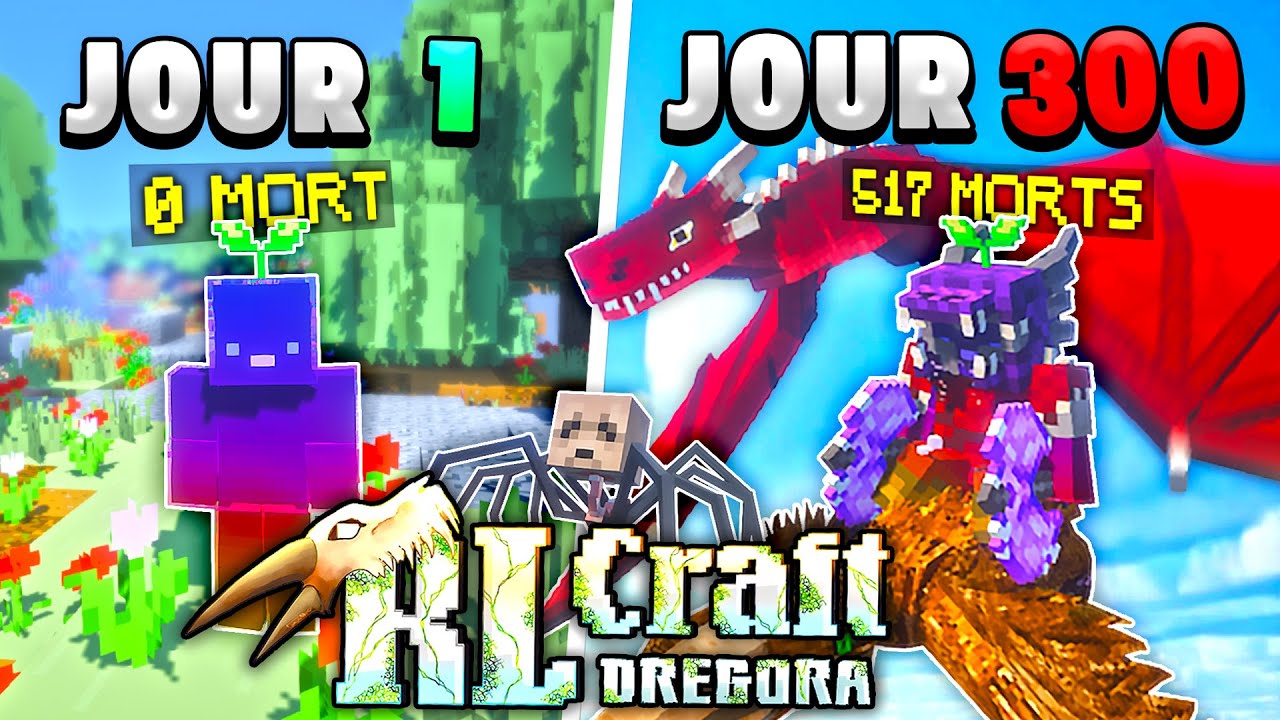 SURVIVRE 1 AN dans RLCRAFT: DREGORA 🐉 Voilà ce qui s'est passé... (Film Complet)