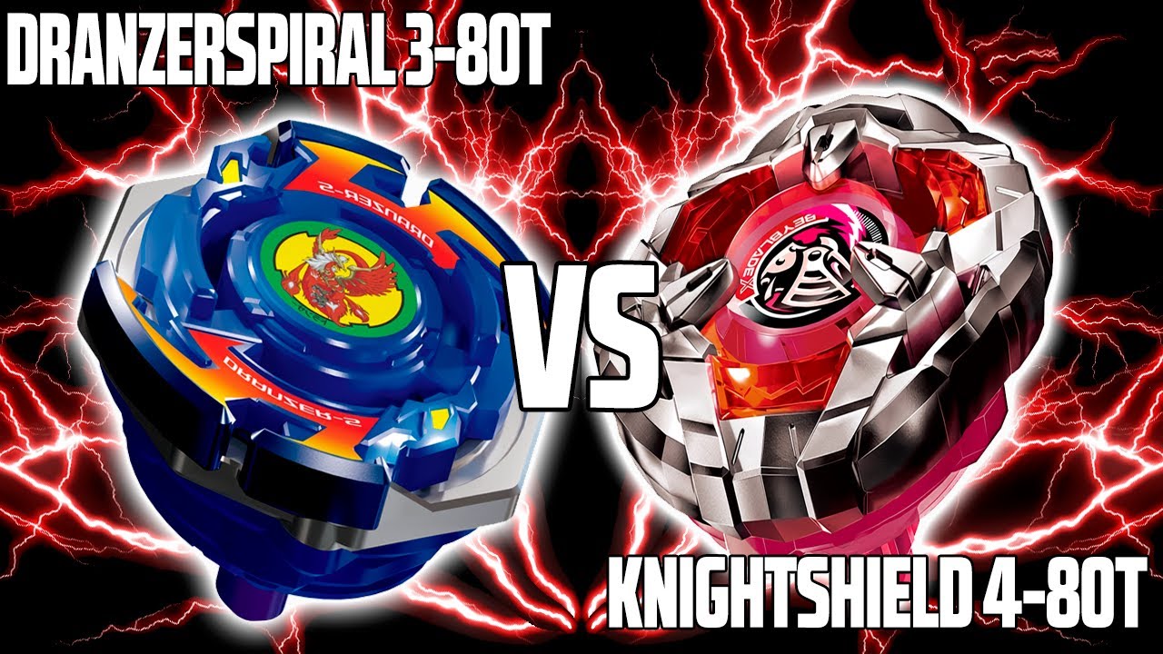 DRANZER SPIRAL 3-80T VS KNIGHTSHIELD 4-80T | BEYBLADE X NARRADO