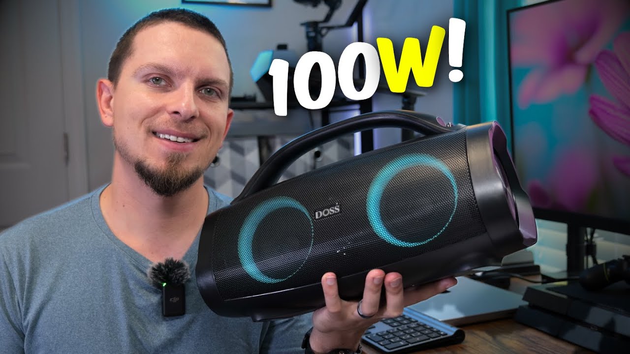 The LOUD, Portable Outdoor Speaker! DOSS Extreme Boom+