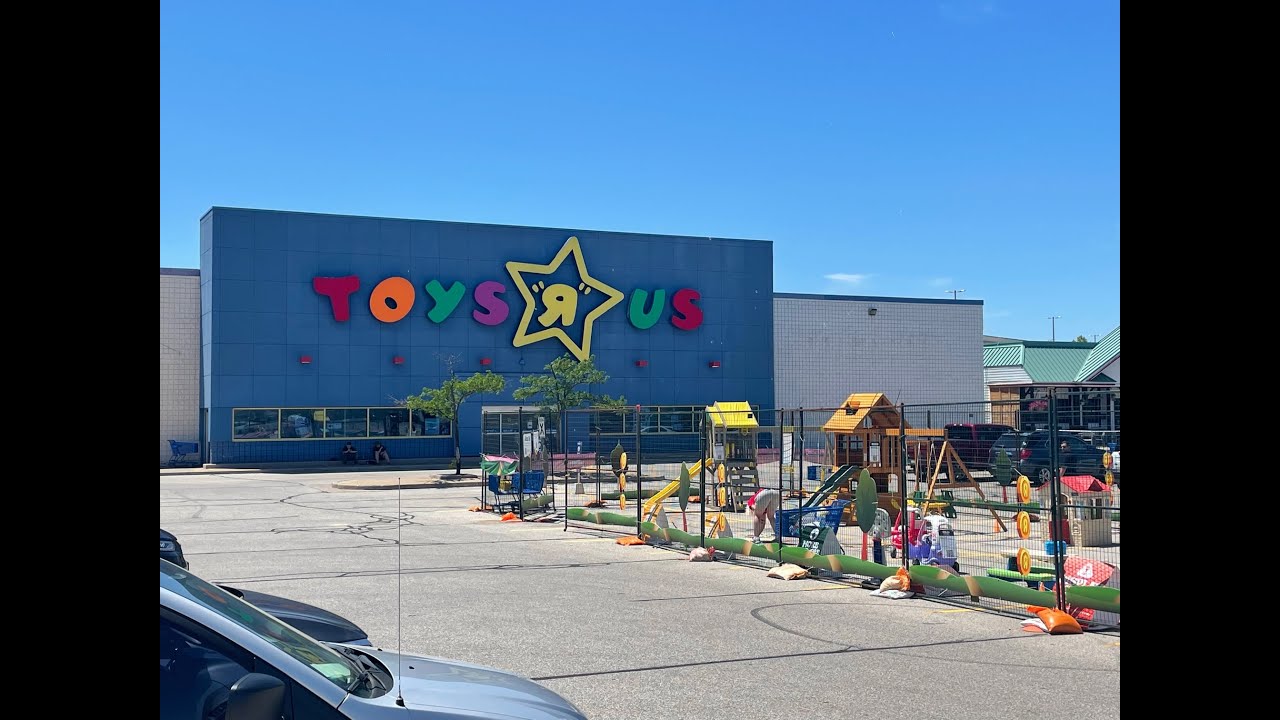 RETRO 90's style Toys R Us, Windsor, Ontario, Canada, June 2022.