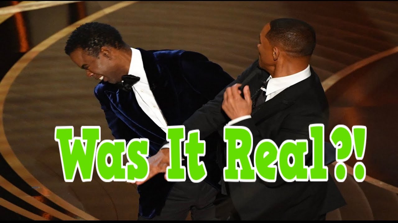 Will Smith Smacks Chris Rock Live At The Oscars!
