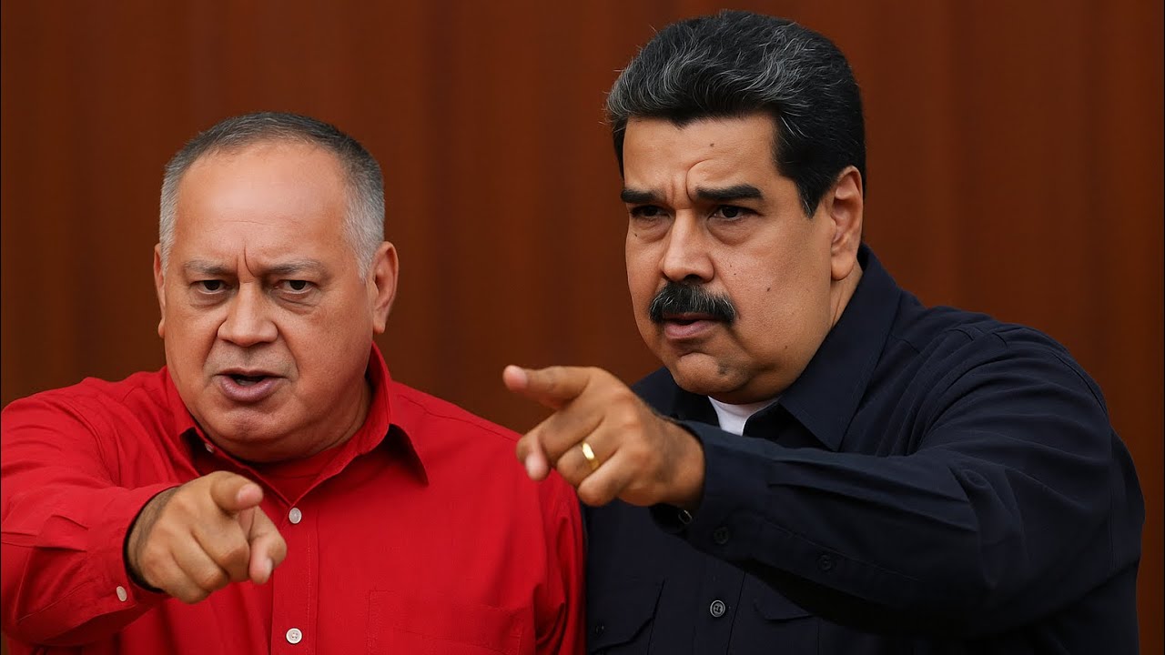 Maduro y Diosdado muestran los dientes: 