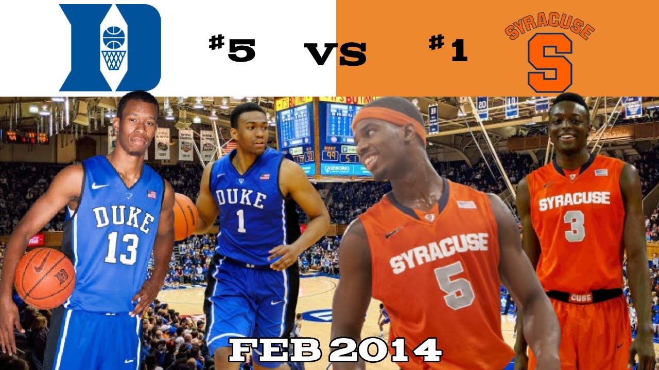 Duke Upsets #1 Syracuse in Low-Scoring Thriller! 2014 #5 Duke vs #1 Syracuse College Basketball!