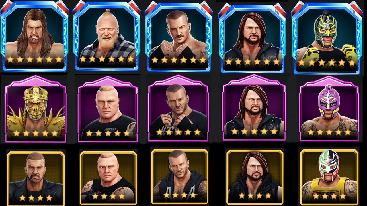 Сравнение суперфинишеров 4, 5 и 6 звезд | WWE MAYHEM