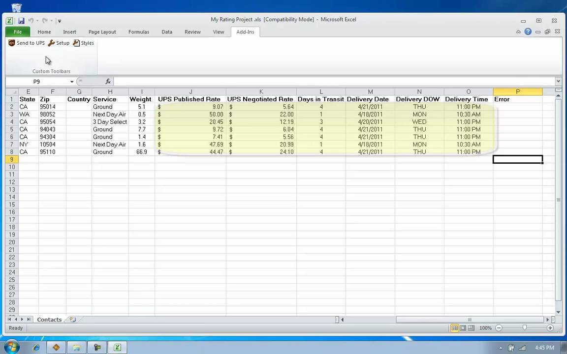 OzLINK for UPS - How to Setup a Batch Process - Demo
