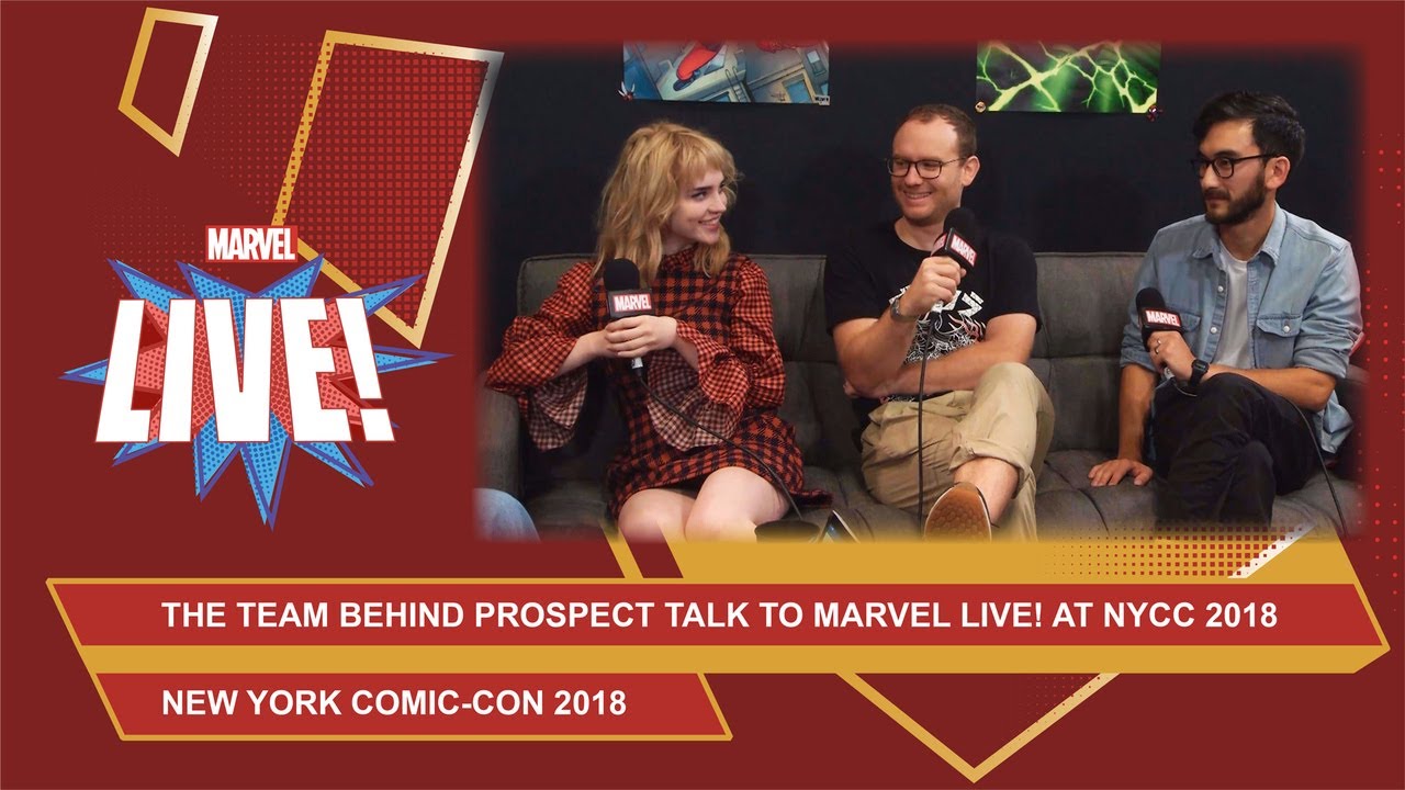 We interviewed Prospect star Sophie Thatcher and directors Zeek Earl + Chris Caldwell at NYCC 2018!