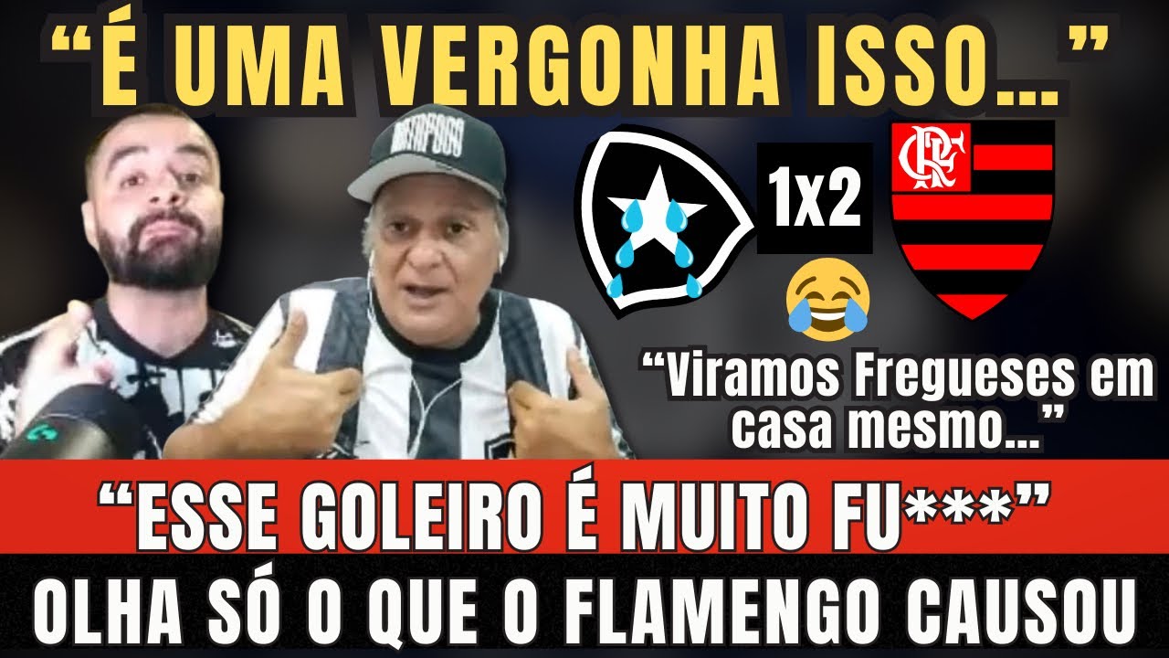 FLAMENGO FAZ BOTAFOGUENSES SE RENDEREM AO VIVO. “SOMOS FREGUESES MESMO…” NEM FICOU PU**. OLHA ISSO😂😂