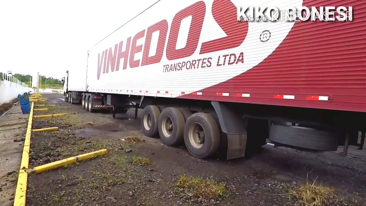 ENGATE, MANOBRA DO 9EIXOS, 30METROS, FH540, VOLVO. (EP91/17)