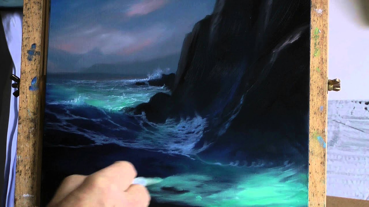 10X12 SEASCAPE PANEL by Alan Kingwell PART ONE