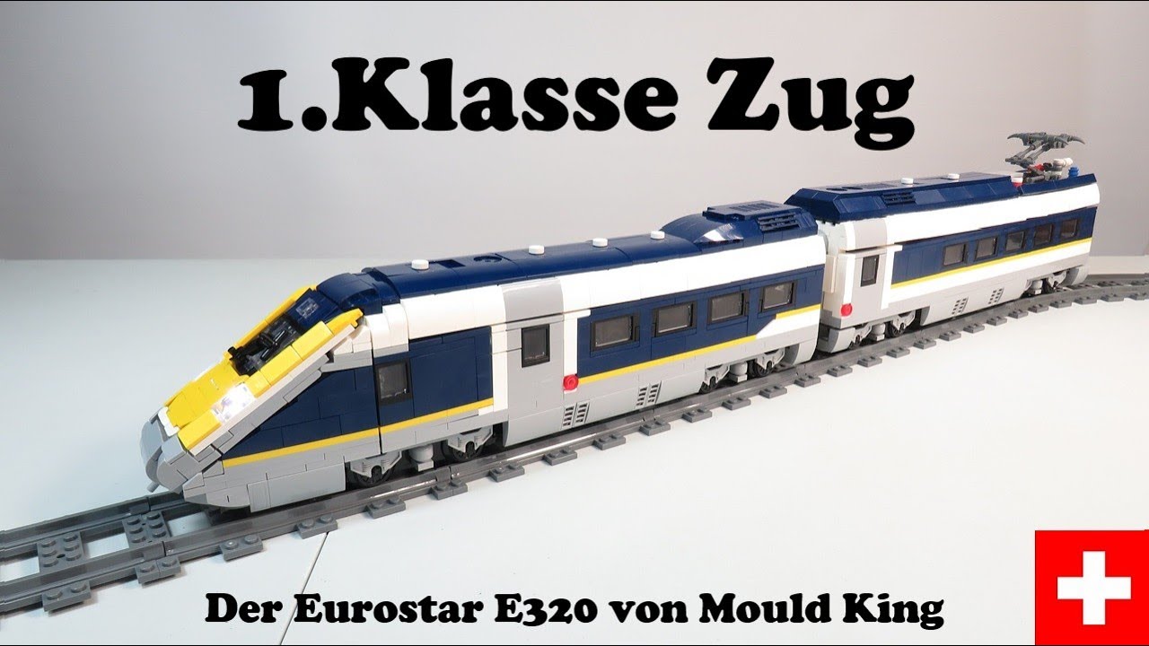 MOULD KING - 12016 - Eurostar E320 - World Railway Series - Review