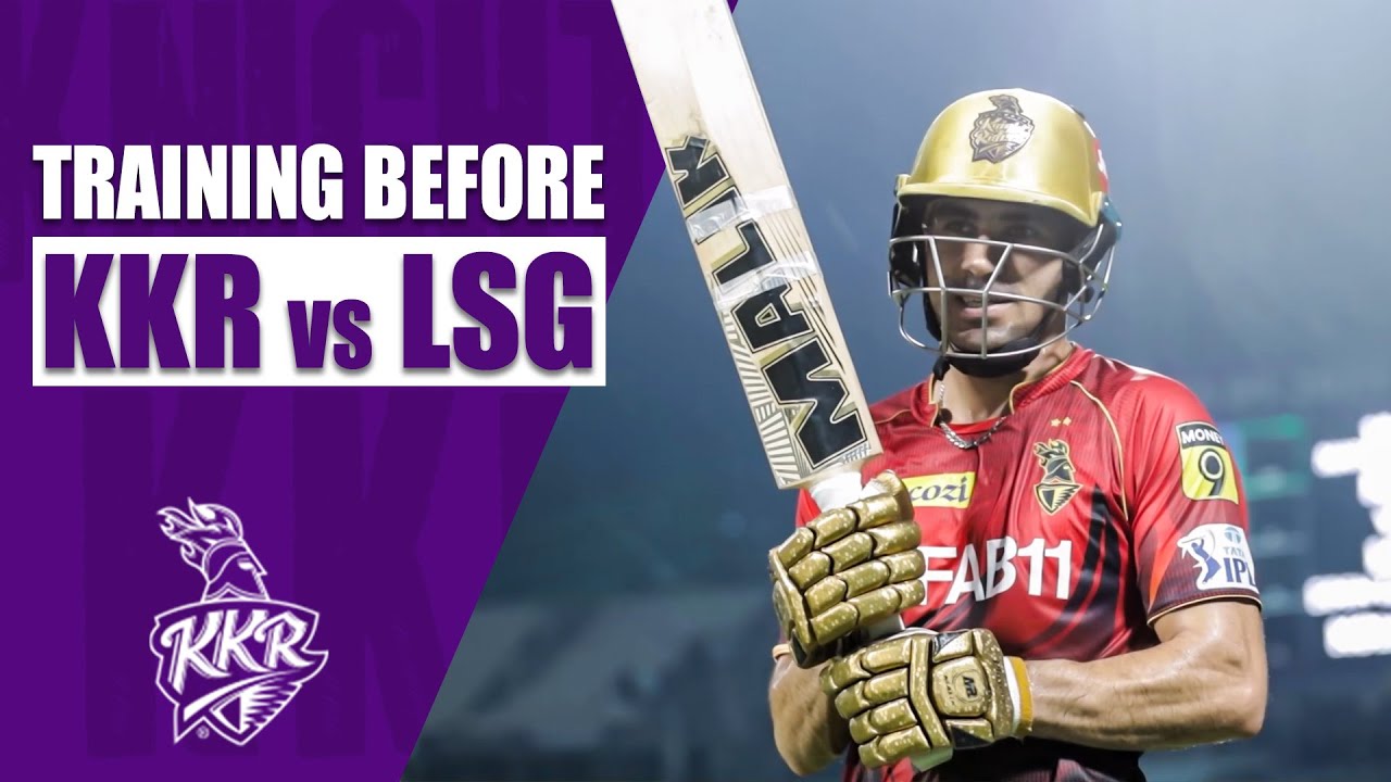 Final training session at Eden Gardens before LSG v KKR | TATA IPL 2023