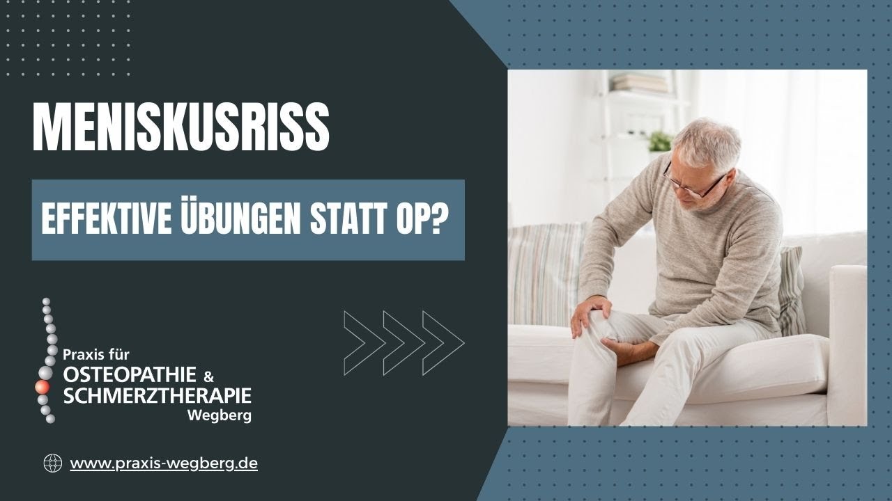 MENISKUS: Effektive Übungen statt OP?