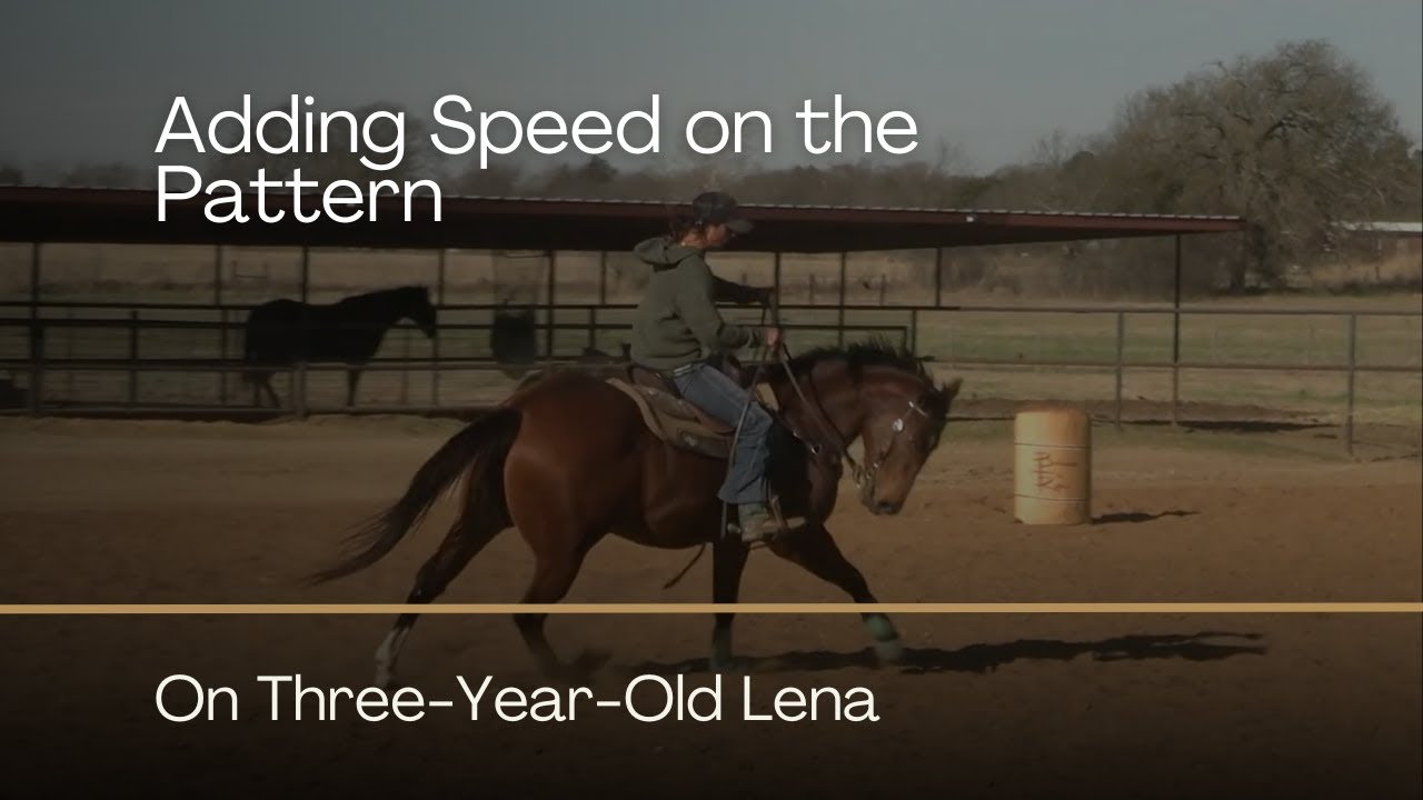 Adding Speed on Three-Year-Old Lena
