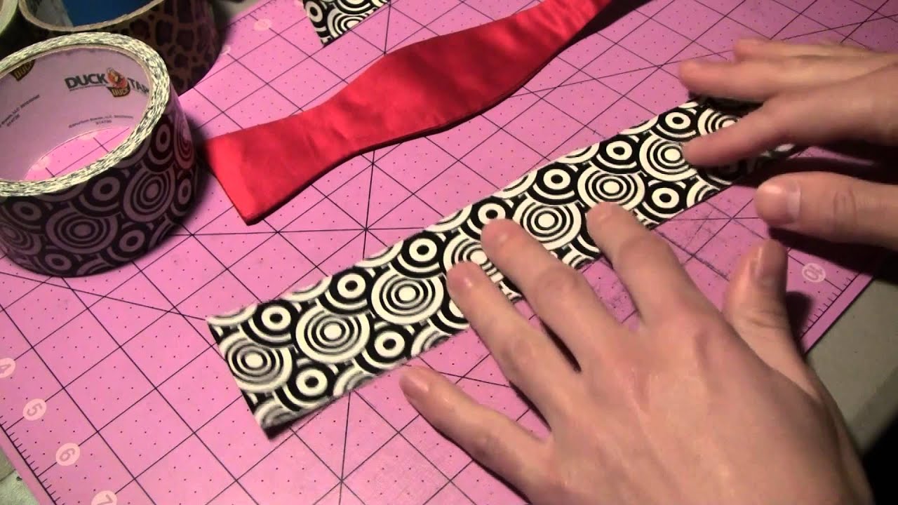 How to make a Duct tape Bowtie!