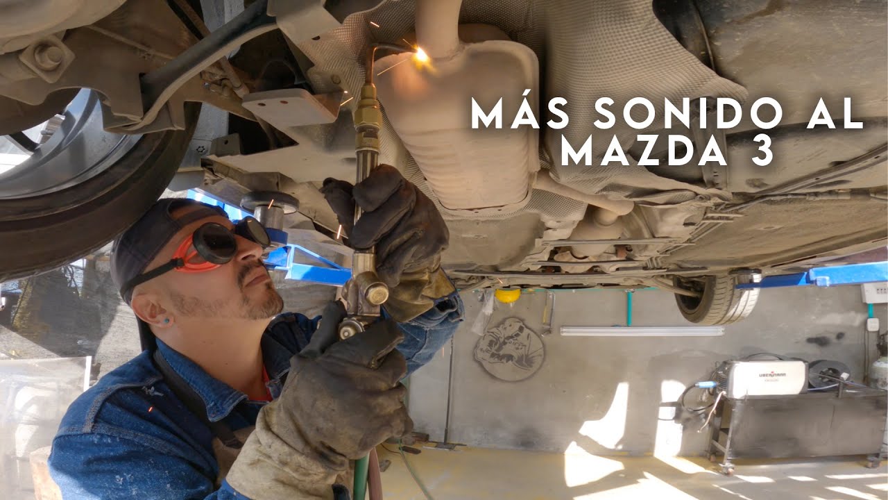 Le quitamos el silenciador | Primera TREPADA del Mazda 3 | Vlog #2