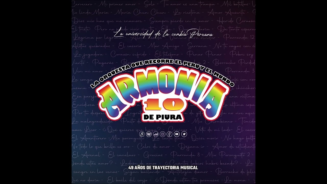 Mix ya la perdí, serpiente, mentiras - Armonía 10 PISTA GRATIS   SUSCRIBETE PARA MAS