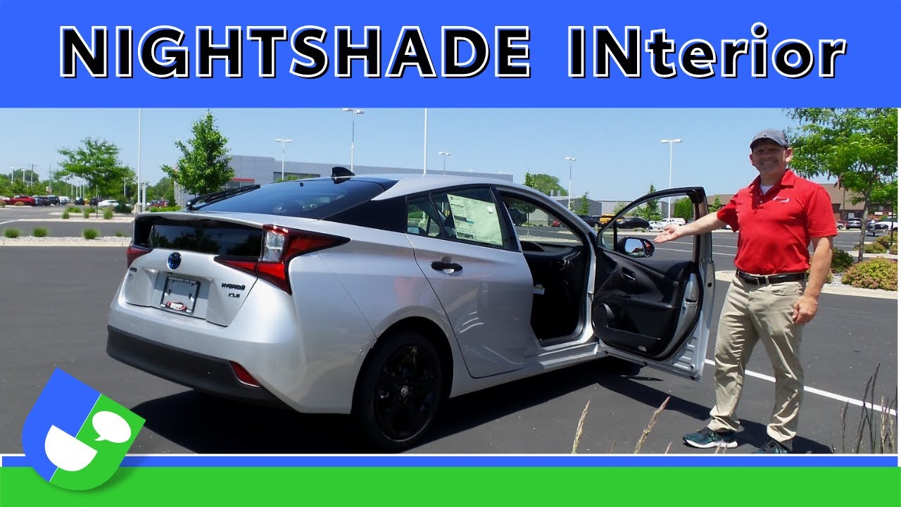 2022 Prius XLE Nightshade Interior Review by Toyota | Talkin CarBiz