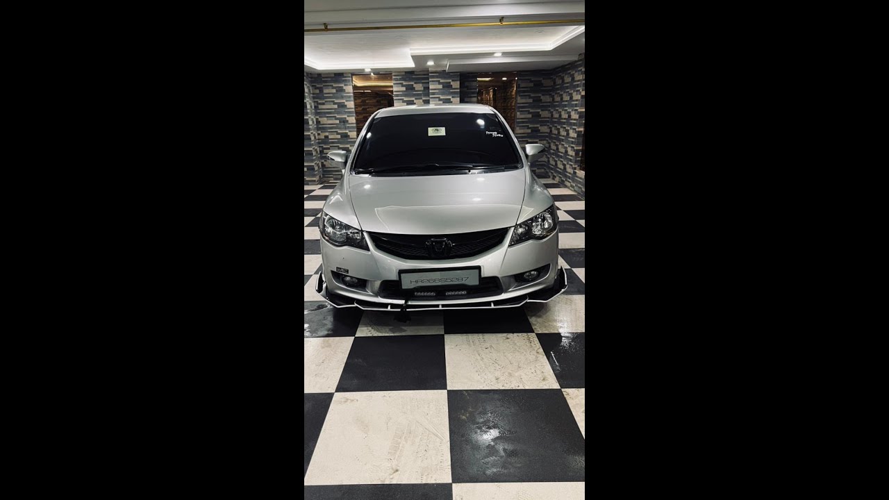 Honda Civic Modified || Pioneer Dsp 7600 || Honda Civic Taillights || 18 Inch Alloys