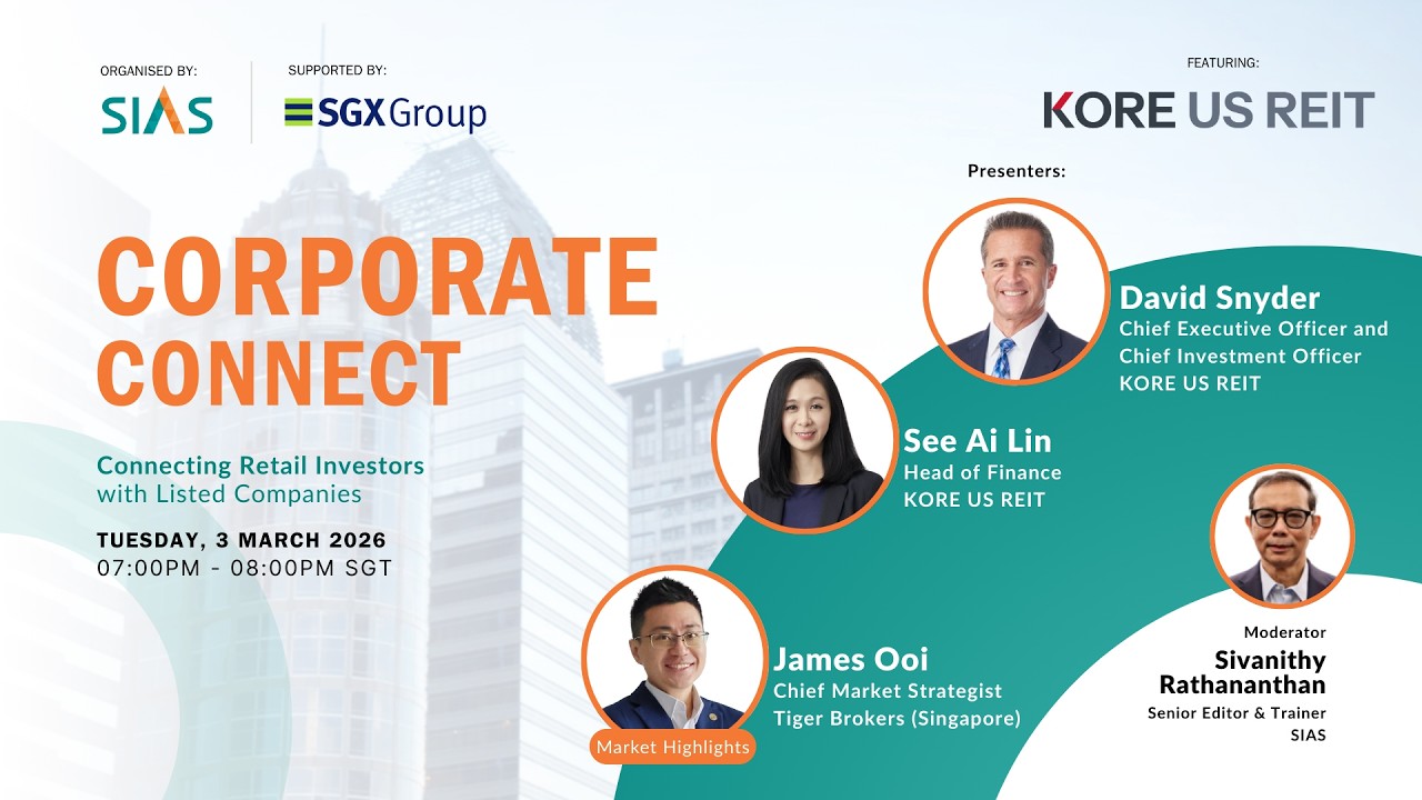 Corporate Connect featuring KORE US REIT