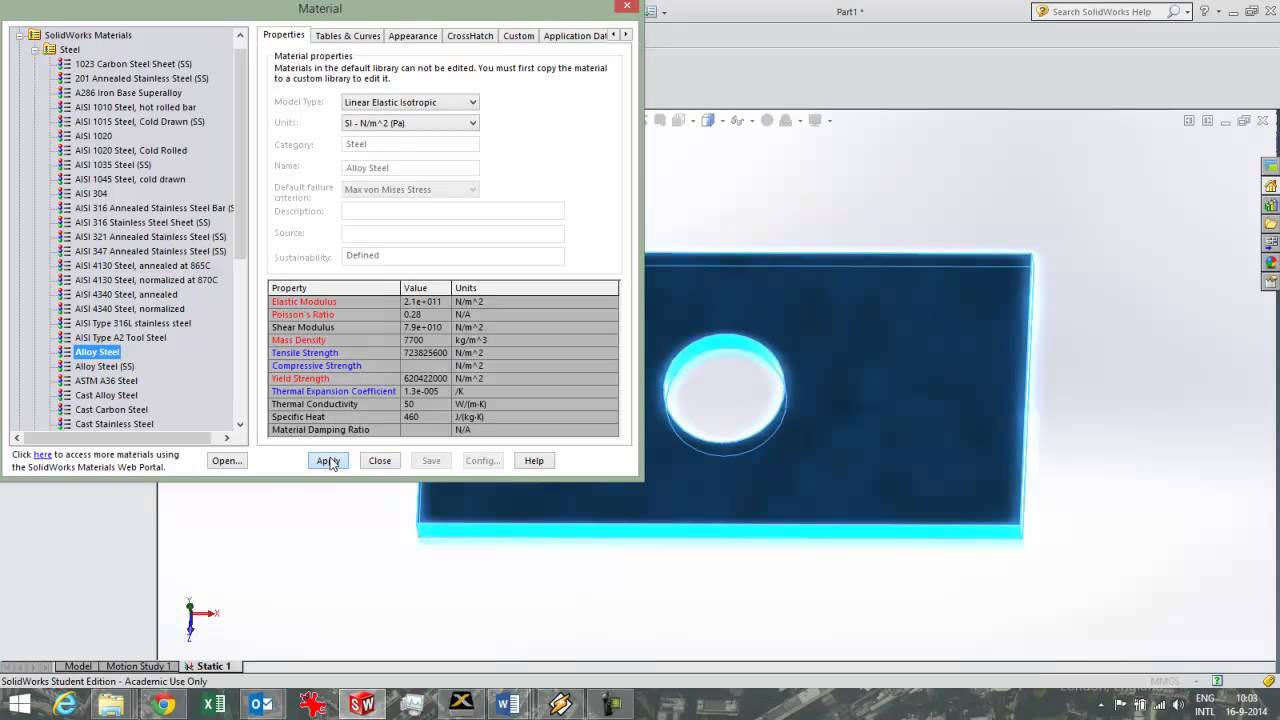 How to Start with SolidWorks Simulation (Simulation video 1 of 6)