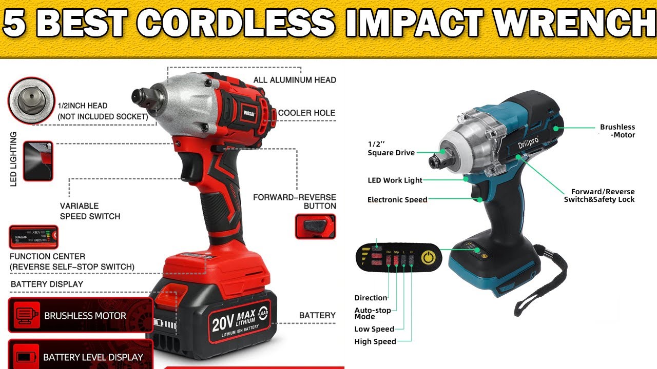 5 Best Cordless Impact Wrench | Best Impact Wrench