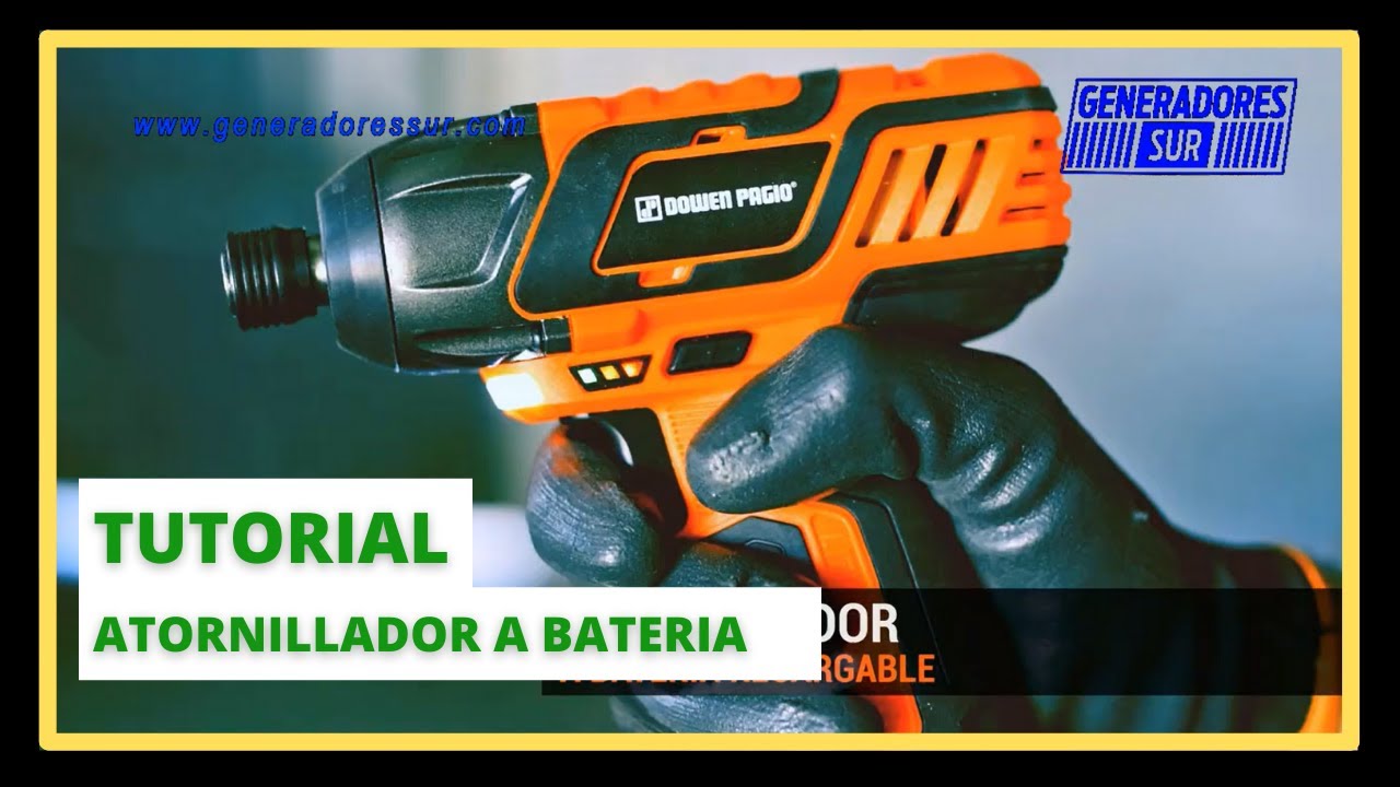 ATORNILLADOR A BATER&Iacute;A  DOWEN PAGIO
