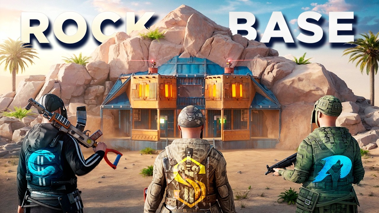 Мы построили УКРЕПЛЕННУЮ БАЗУ В ПУСТЫННОЙ СКАЛЕ в Rust (при участии Coma и Disfigure)