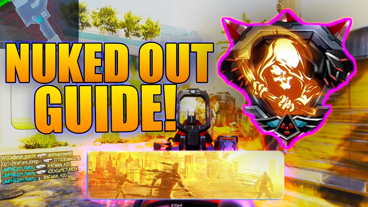 NUKED OUT! HOW TO GET YOUR FIRST NUKED OUT! (Black Ops 3 Nuclear Gameplay)