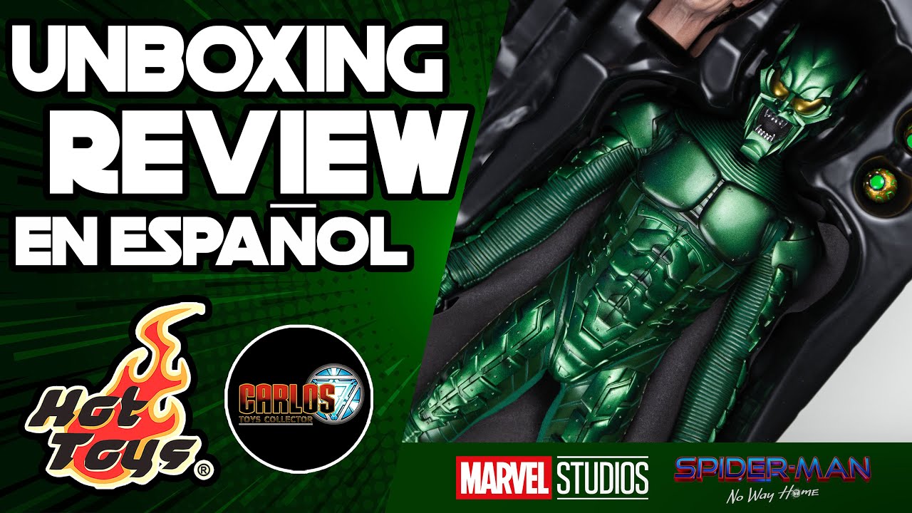 HOT TOYS GREEN GOBLIN DELUXE SPIDER-MAN NO WAY HOME UNBOXING & REVIEW EN ESPAÑOL