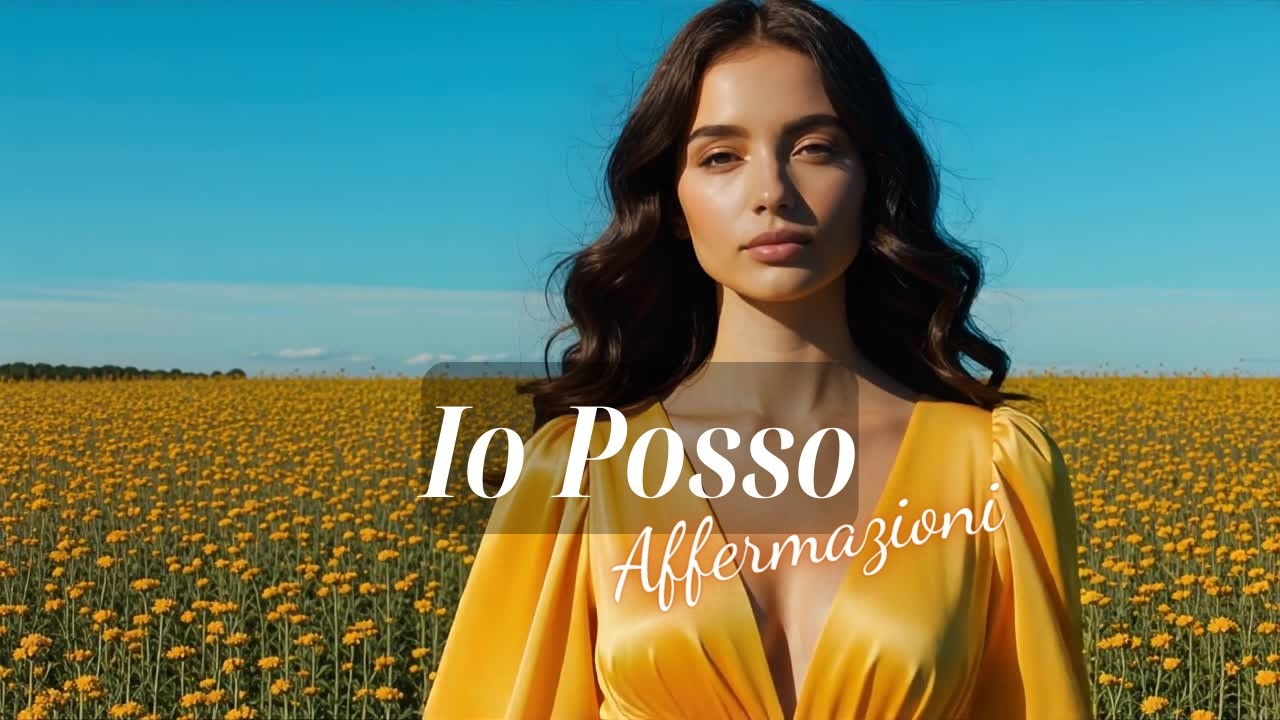 IO POSSO🔥Affermazioni POTENTI per MANIFESTARE  con CORAGGIO e DECISIONE